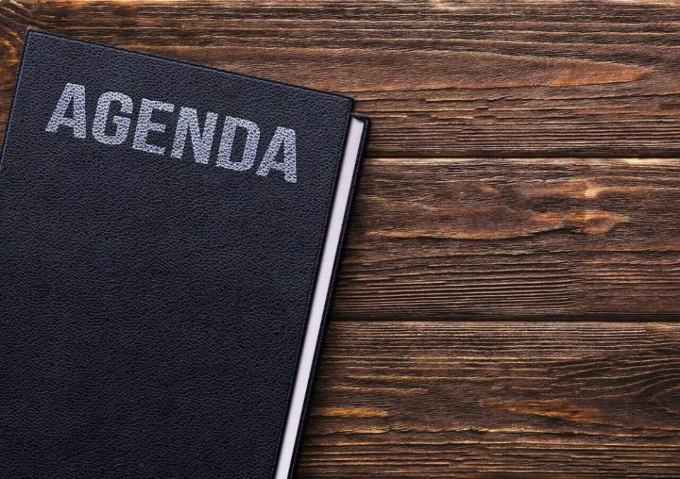 Develop An Agenda