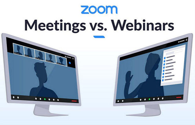 zoom meeting vs webinar